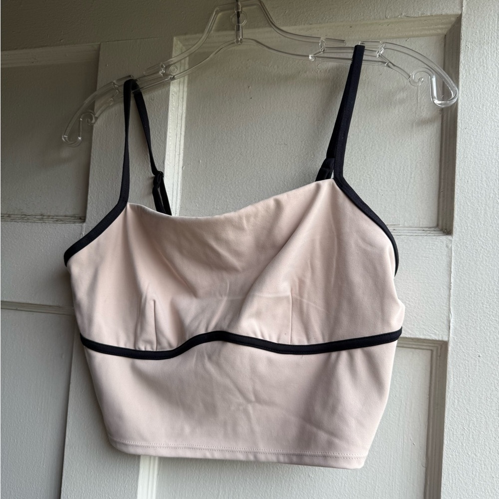 NWT Women's Piped Cropped Support Tank Top - JoyLab size Medium - Picture 2 of 5